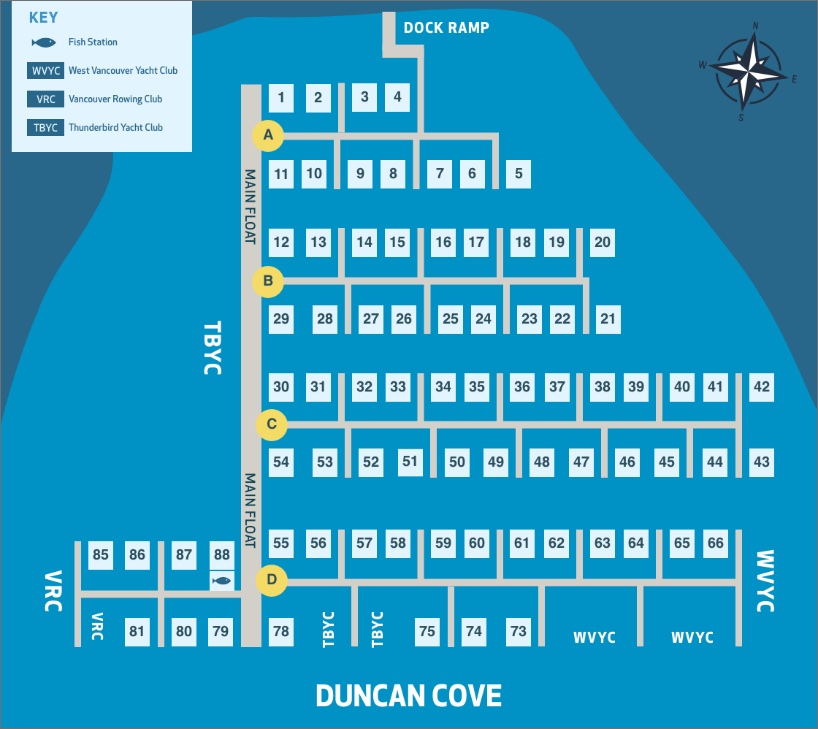 Marina map expanded